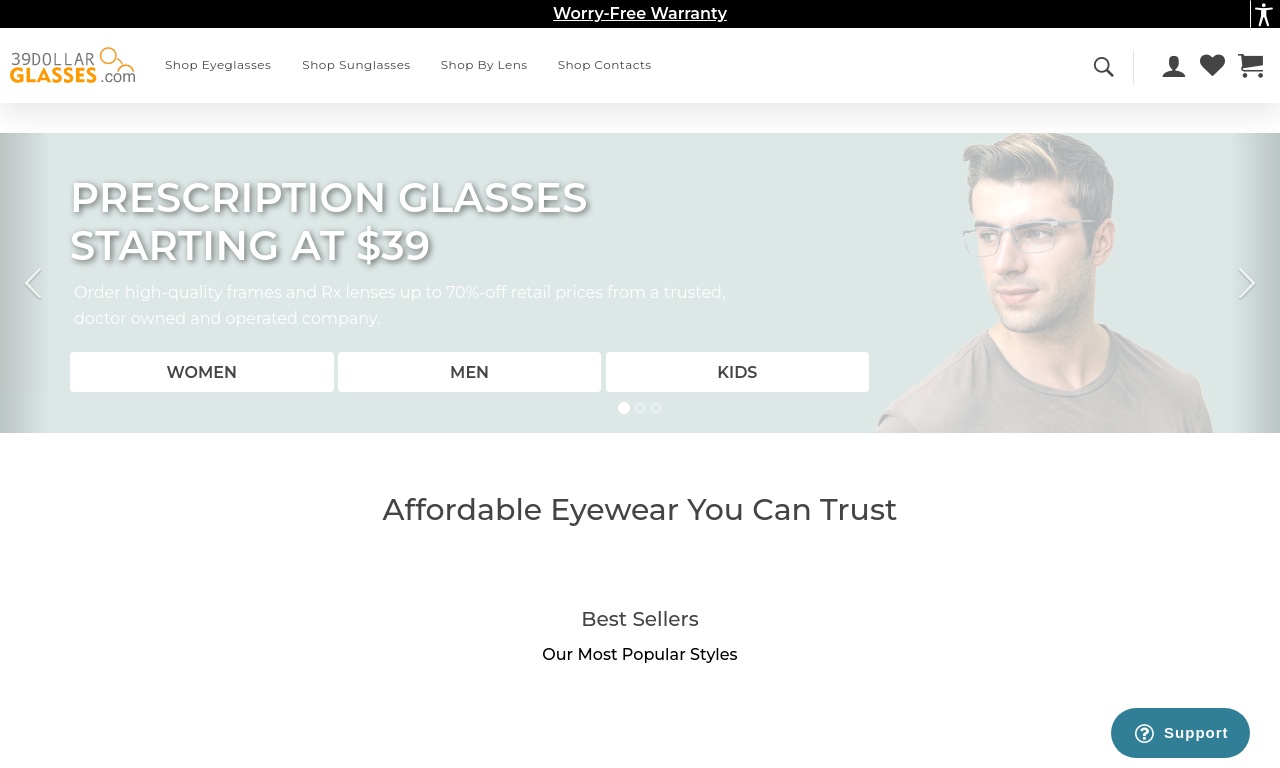 39 dollar glasses.com