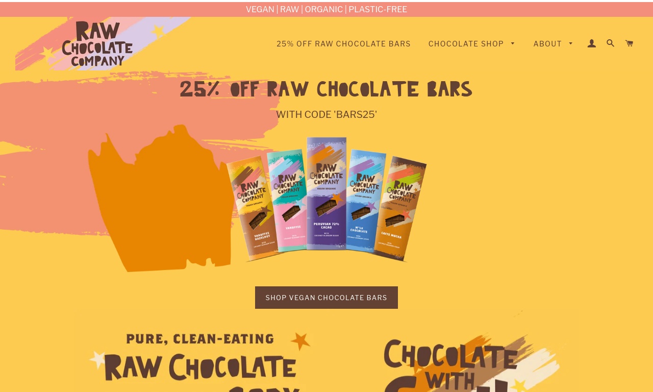 Raw chocolate company.com